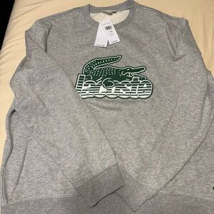 Lacoste Men's Gray Sweater